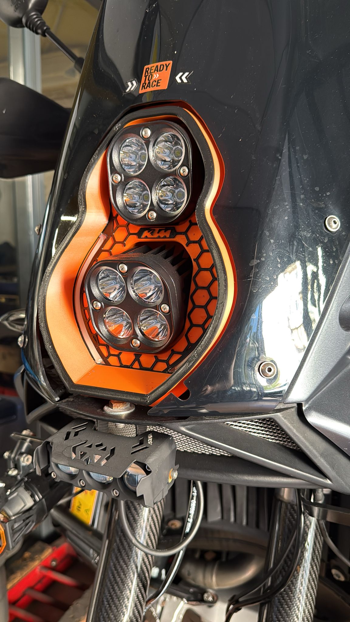 KTM 950 / 990 Adventure LED Headlight - Rally Kit